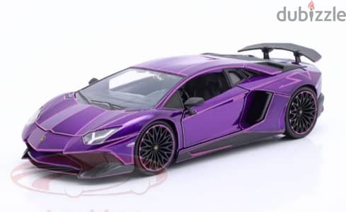 Lamborghini Aventador SV diecast car model 1:24