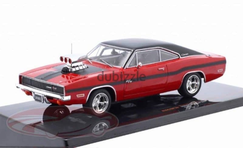 Dodge Charger R/T (1970) diecast car model 1;43 1