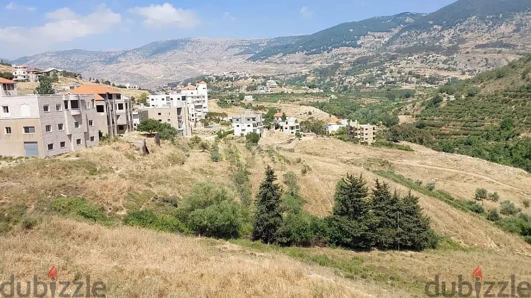 4000 Sqm | Land For Sale in Batloun / Chouf | Panoramic Mountain View 1