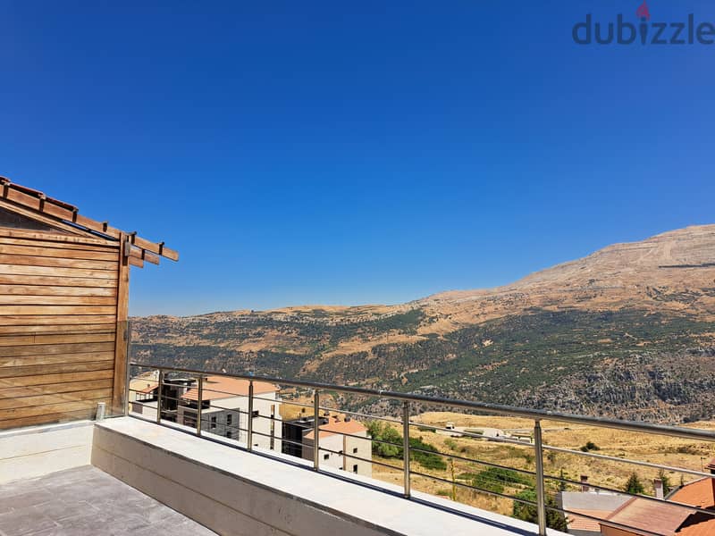 Modern Chalet in Zaarour with panoramic view for rent l Fully furnishe 12