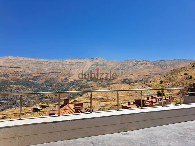 Modern Chalet in Zaarour with panoramic view for rent l Fully furnishe 13