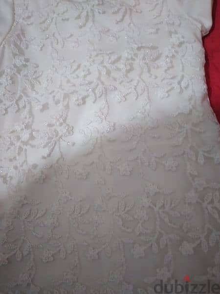 dress embroided lace ofwhite 3 to 7years turkey 6