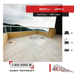 Duplex for sale in breij jbeil 180 sqm REF#MC54080