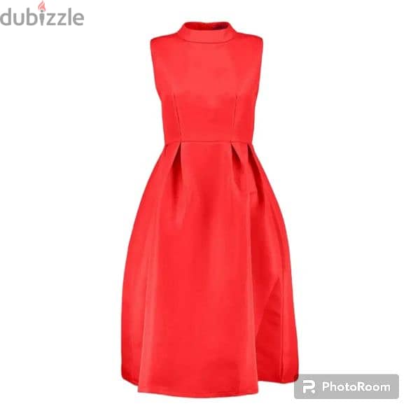 Boohoo Red Classy Dress 1