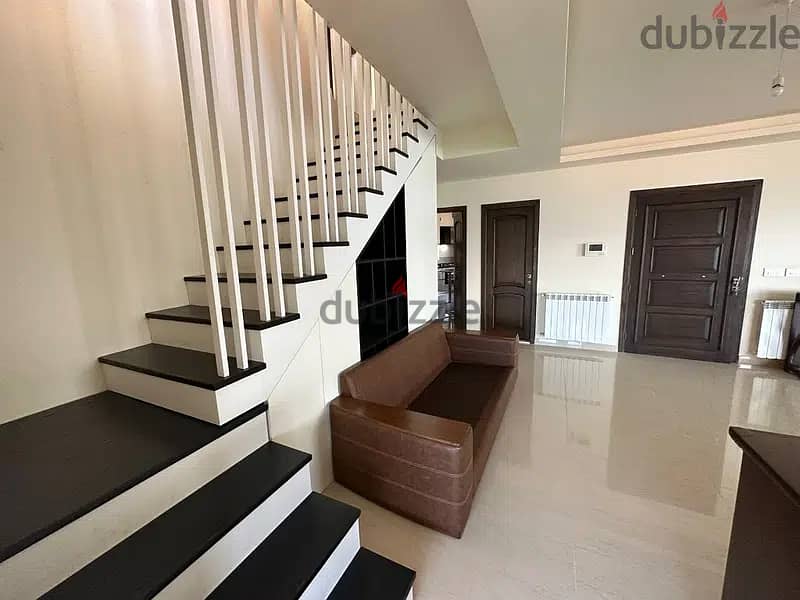 280 Sqm| Luxurious duplex for sale in Broummana |1 apartment per floor 7