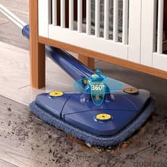 Butterfly Mop, Hands-Free Dryer, 360° Rotatable Cleaner 0
