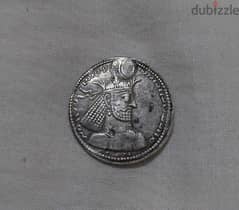 Sassanid Persian Silver Dracham Coin for Shaphur II year 309AD 0
