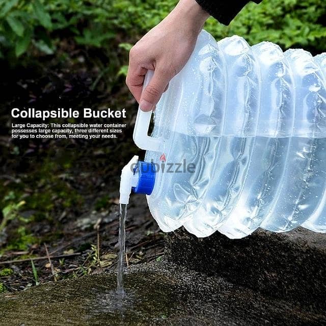 Water Dispenser 10L, Collapsible Container for Camping and Outdoors 4