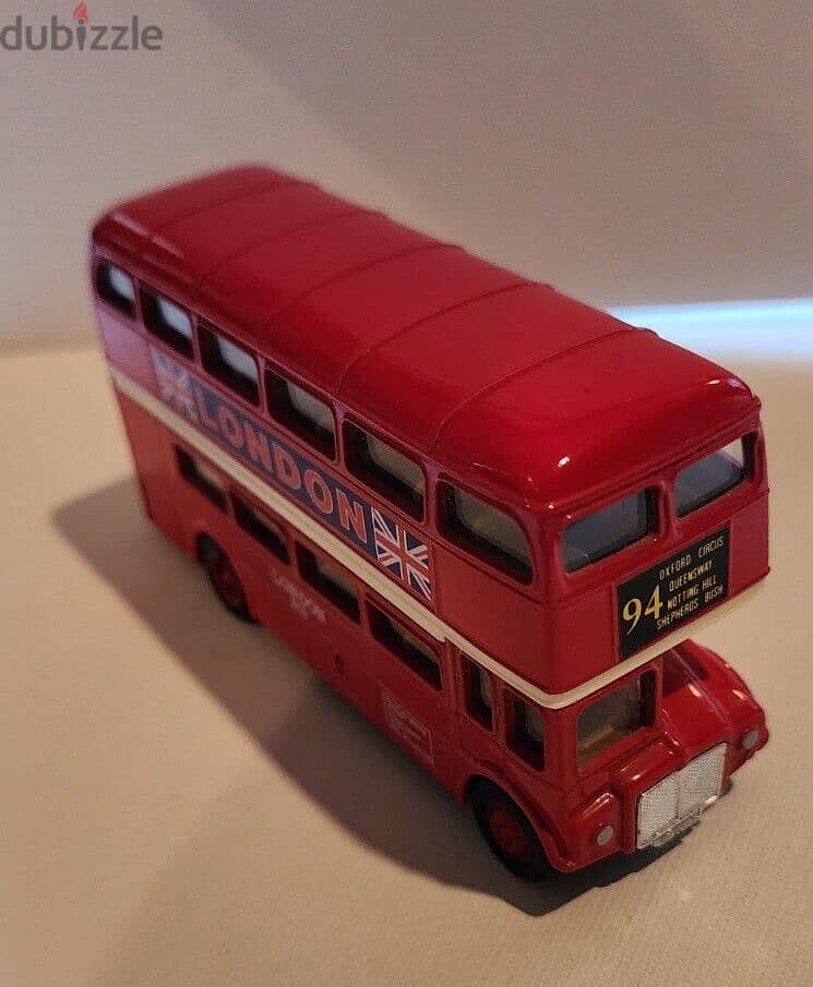 Metal London bus diecast by Welly 12cm 2