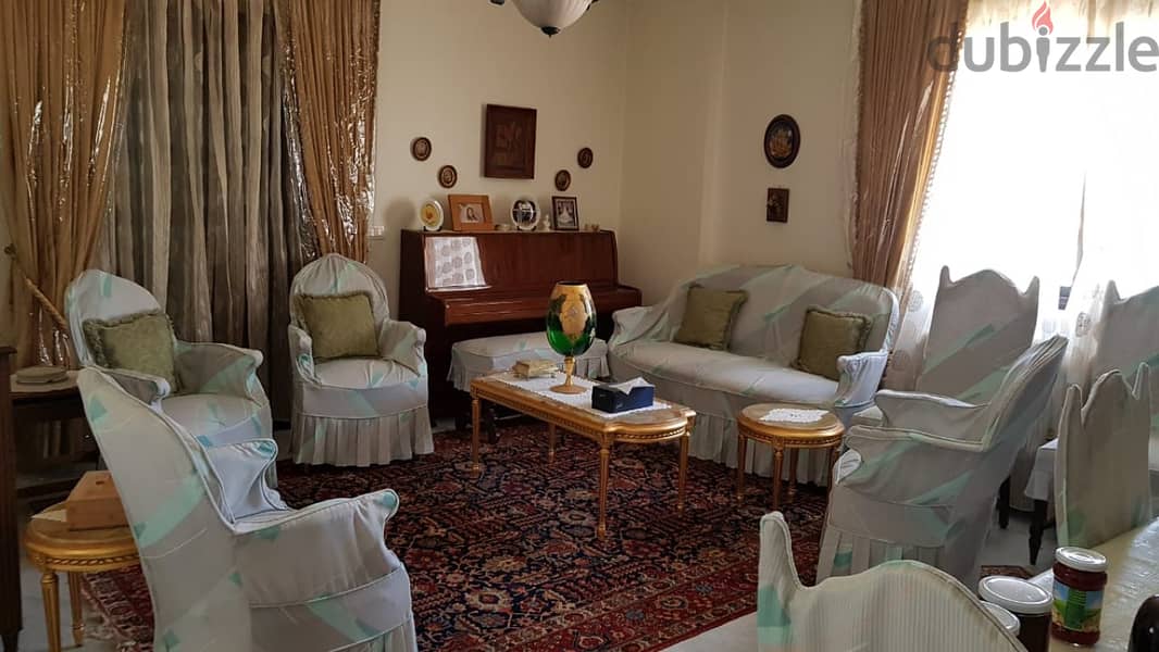 200 Sqm Fully furnished apartment for rent in Ain Saadeh Apartments