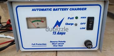 12 V Automatic Battery Charger 15 A بطارية