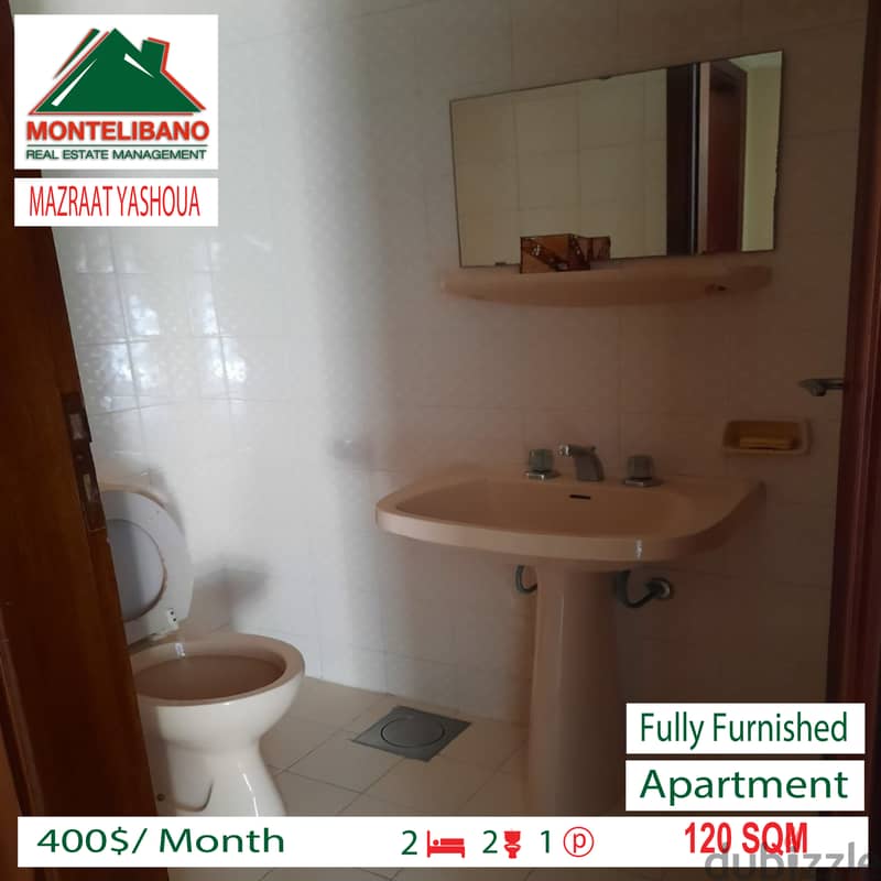 Apartment for rent in MAZRAAT YASHOUA!!! 3