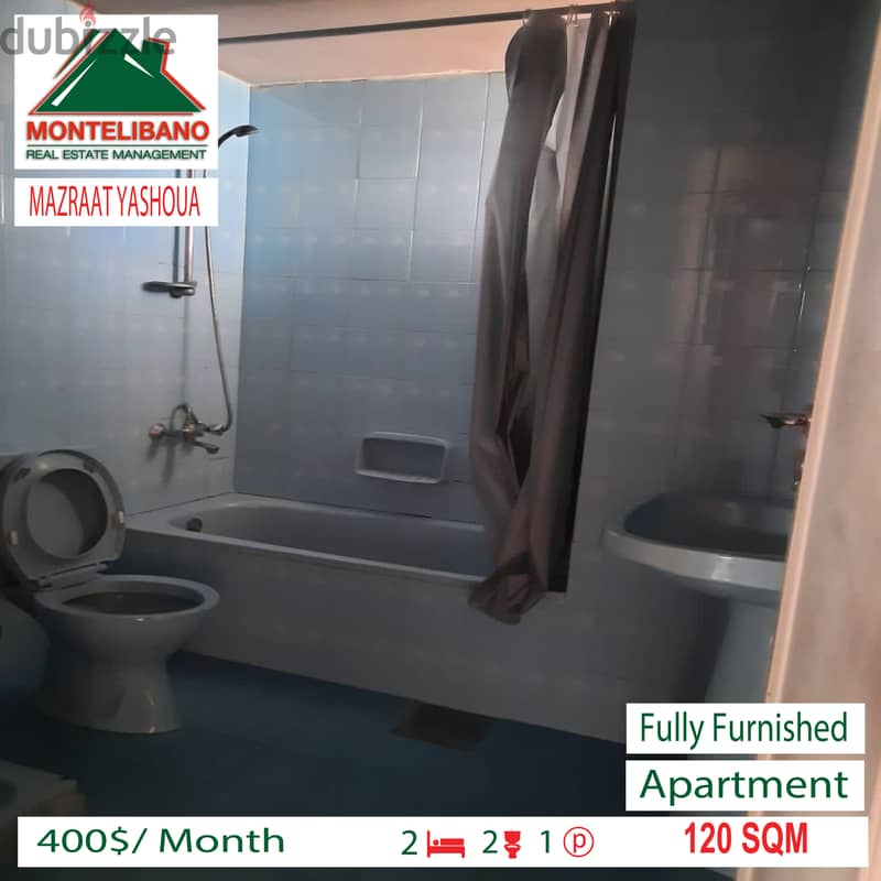 Apartment for rent in MAZRAAT YASHOUA!!! 5