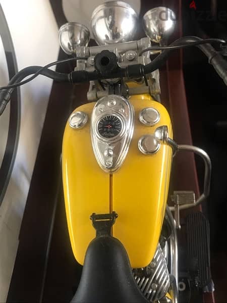 Harley Davison antique vintage  motorcycle scale 1:6 Diecast 2