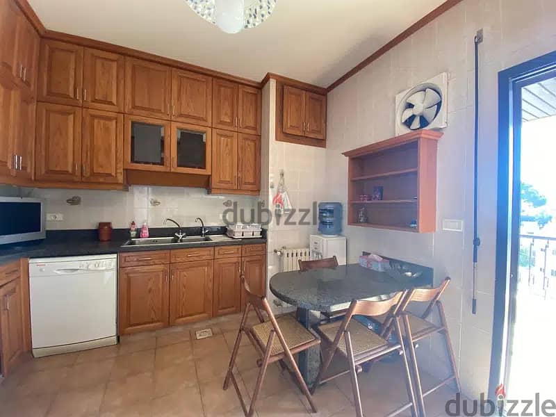 180 Sqm | Fully furnished apartment for rent in Broummana / Al Ouyoun 7