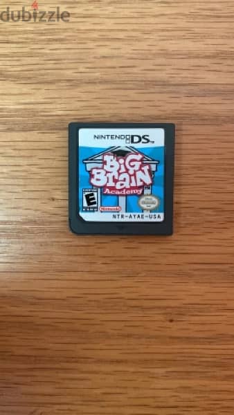 Big Brain Academy Nintendo DS Video Game Complete Educational XL