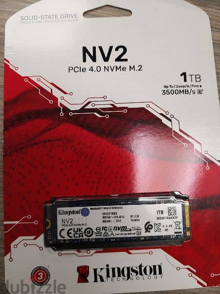 SSD and nvme M. 2 kingston 5
