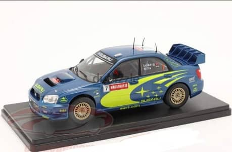 Subaru Impreza S9 WRC (GB Wales 2003) diecast car model 1:24.