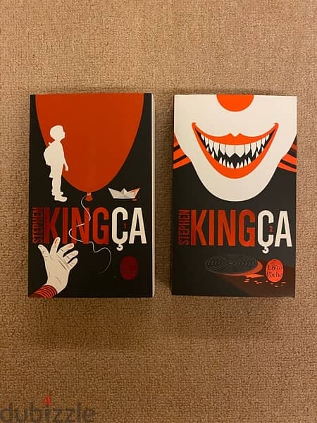 Livre “ça” de Stephen King (2 tomes) It Book in French 2