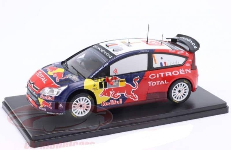 Citroën C4 WRC  (Germany 2008) diecast car model 1:24. 0