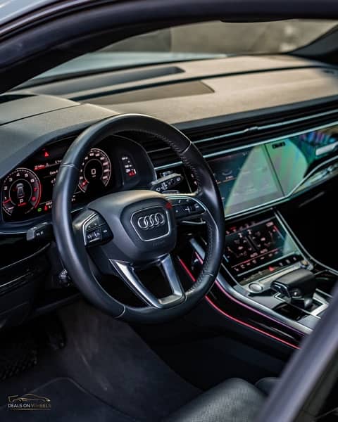 Audi Q8 2019 S-Line / Under Warranty + Service Package @Kettaneh 11
