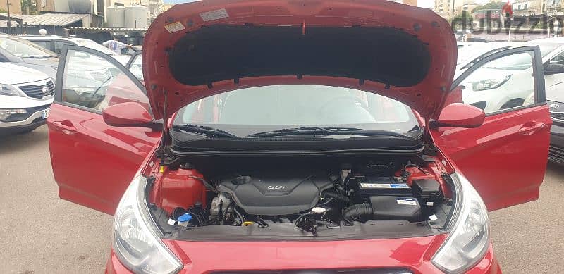 hyundai accent 2016 f. o from USA ABS AIRBAG free registration 15