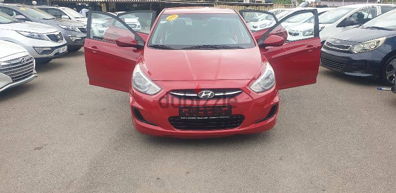 hyundai accent 2016 f. o from USA ABS AIRBAG free registration 16