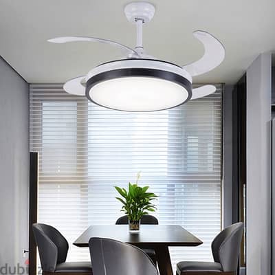 Elite Invisible Ceiling Lamp Fan