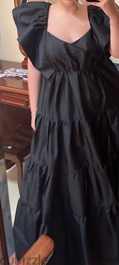 Black evening dress