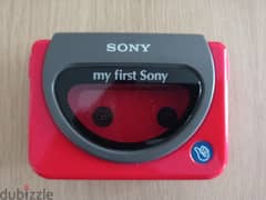 my first sony vintage audio tape Walkman fully functional