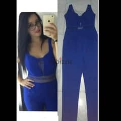 jumpsuit embroided lace S to xL