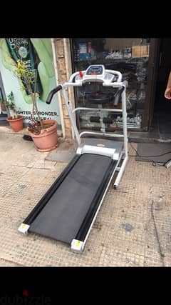 treadmill like new very good quality we have also all sports equipment