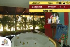 Ballouneh 500m2 Duplex / Penthouse | Upgraded | Astonishing View | 0
