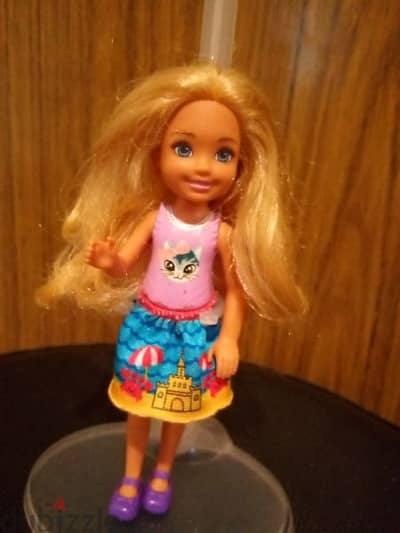 CHELSEA CLUB Barbie SMALLER SISTER Mattel wearing +shoes great doll=16