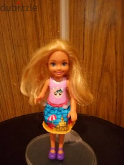 CHELSEA CLUB Barbie SMALLER SISTER Mattel wearing +shoes great doll=16