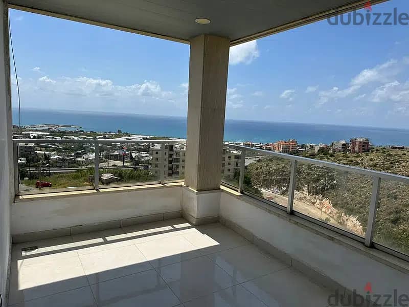 110 Sqm | Apartment for Sale in Jiyyeh | Sea & Mountain View 5