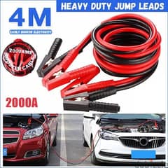 Heavy Duty 2000 AMP 4M Car Battery Booster jumper Cables كابل تدكير