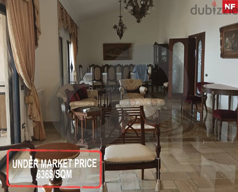 REF#NF00331 . . . APARTMENT IN NEW SEHAYLEH FOR SALE! 0