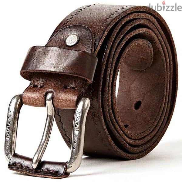 Italian full grain 100% Genuine Leather Cowhide Belts قشاط جلد 3