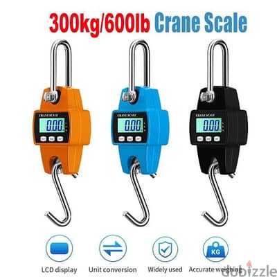 New Digital Hanging Scale 300KG Heavy Duty Scale