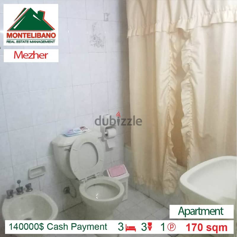 140000$ Cash Payment!!! Apartment for sale in Mezher!!! 3