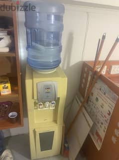 watercooler with water bottle