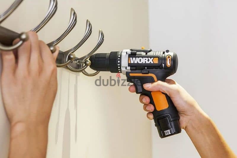 Worx D Lite 12V Cordless Drill Industrial Construction