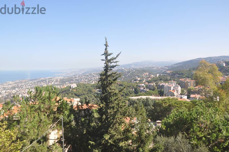 L12812-Apartment With Terrace & Great Green View for Sale In Beit Meri 3