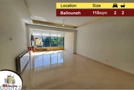 Ballouneh 110m2 | Excellent New Flat | Classy Location | View | 0