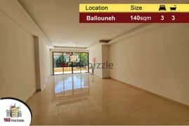 Ballouneh 140m2 | Luxurious | Brand New | Prime Location | View | TO