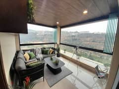 160Sqm|Super deluxe apartment|Mansourieh|Panoramic sea & mountain view