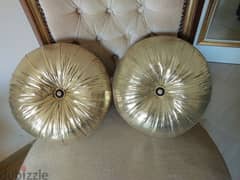 Golden Cushions  ( 2 ) وسادة ذهبي عدد