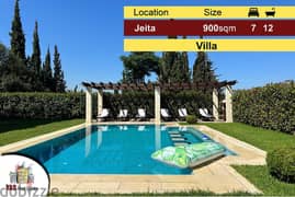 Jeita 900M2 Villa | 800M2 Gardens | Signature | Pool | Panoramic View