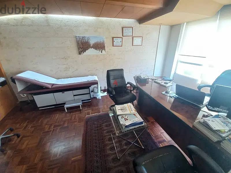 100 Sqm | Fully Furnished Office For Sale In Antelias 0